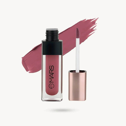 Popstar Liquid Mousse Lipstick – Soft Matte Finish | Weightless Texture | Long-Lasting & Non-Sticky | Intense Color Payoff | Waterproof Lip Tint