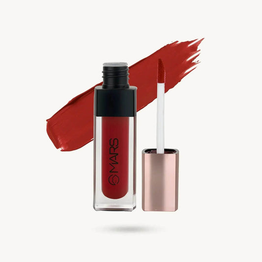 Popstar Liquid Mousse Lipstick – Soft Matte Finish | Weightless Texture | Long-Lasting & Non-Sticky | Intense Color Payoff | Waterproof Lip Tint