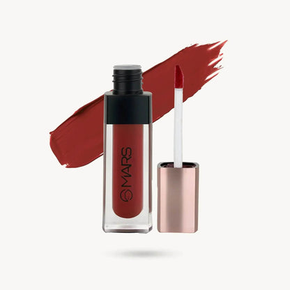 Popstar Liquid Mousse Lipstick – Soft Matte Finish | Weightless Texture | Long-Lasting & Non-Sticky | Intense Color Payoff | Waterproof Lip Tint