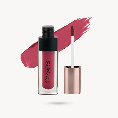 Popstar Liquid Mousse Lipstick – Soft Matte Finish | Weightless Texture | Long-Lasting & Non-Sticky | Intense Color Payoff | Waterproof Lip Tint