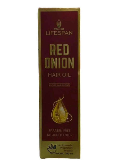 Red Onion Hair Oil – Paraben-Free, No Added Color | Natural Hair Oil for Hair Growth & Strengthening
