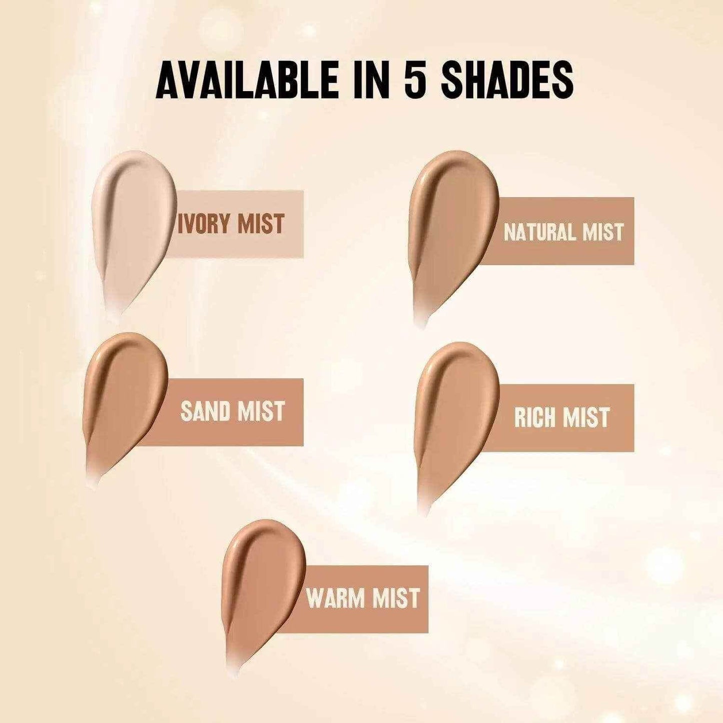 revlon touch and glow liquid make up - natural mist, 20ml