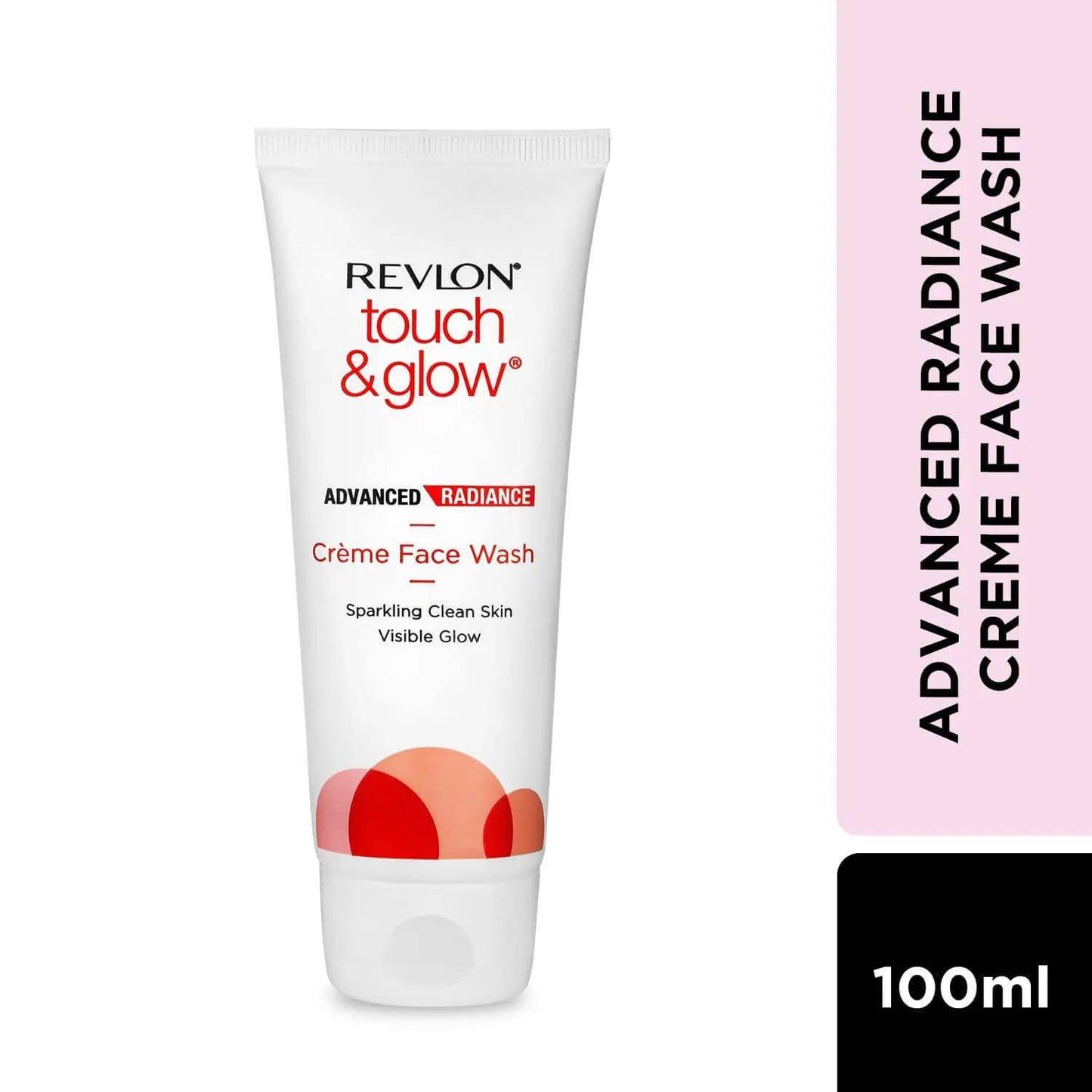 revlon touch & glow advanced radiance crème face wash (100g)