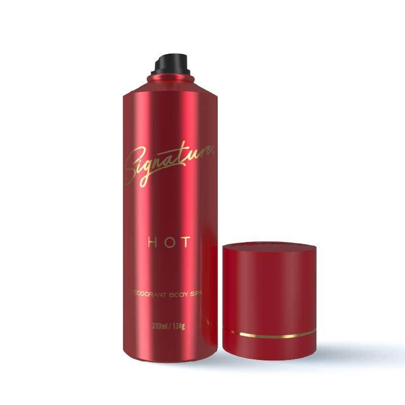 signature hot deodorant - unisex, aromatic fruity fragrance