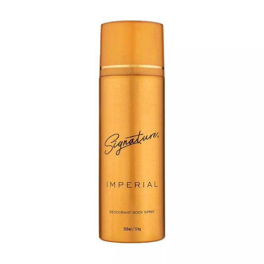 SIGNATURE Imperial Deodorant Body Spray - 200ml, Unisex, Aromatic Aquatic Fragrance