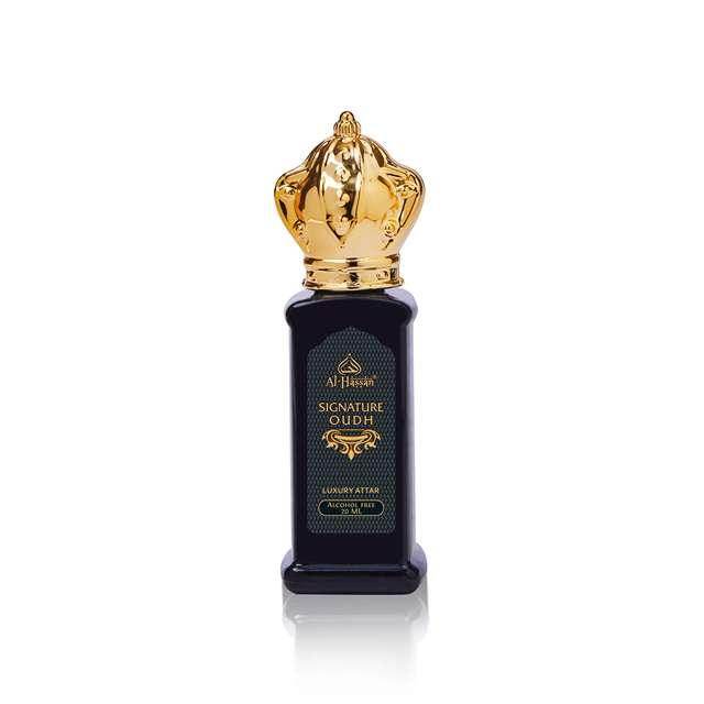 signature oudh alcohol-free luxury attar - exclusive long-lasting fragrance