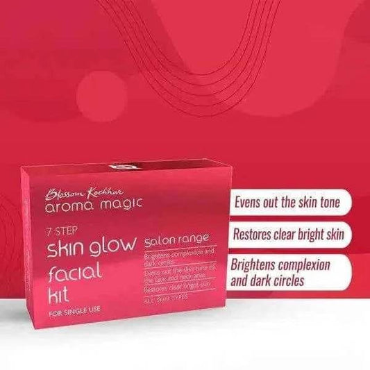 🌟 Skin Glow Facial Kit – Single Use | 5-Step Home Facial for Radiant, Glowing Skin