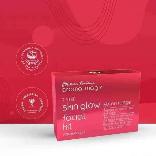 🌟 Skin Glow Facial Kit – Single Use | 5-Step Home Facial for Radiant, Glowing Skin