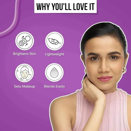 SUGAR POP Banana Powder Matte Tinted Loose Powder | Brightening Effect | Controls Shine | Sets Makeup | For All Skin Tones | 10 G - Yellow