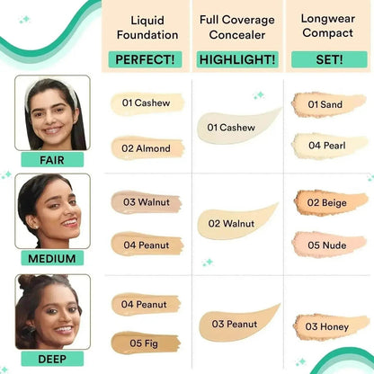 SUGAR POP Liquid Foundation - 05 Fig - 30 ml | Water Resistant, Long-Lasting (Up to 10 Hours), Super Matte Finish, Full Coverage Foundation for Flawless Skin