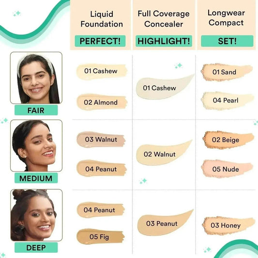 SUGAR POP Liquid Foundation - 05 Fig - 30 ml | Water Resistant, Long-Lasting (Up to 10 Hours), Super Matte Finish, Full Coverage Foundation for Flawless Skin