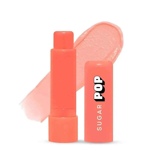 SUGAR POP Nourishing Lip Balm with SPF - Shea Butter & Avocado Oil | Moisturizing & Hydrating | Intense Care | 4.5 gm - Peach (Shade 05)