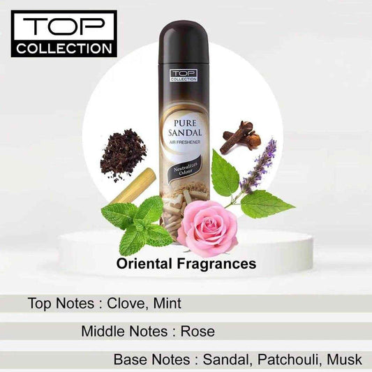 Top Collection Air Freshener - Bakhour 300ml (Pack of 1) | Exotic Opulent Bakhour Fragrance | Long-Lasting Classic Arabic Scent | Air Freshener for Home & Office | Made in U.A.E
