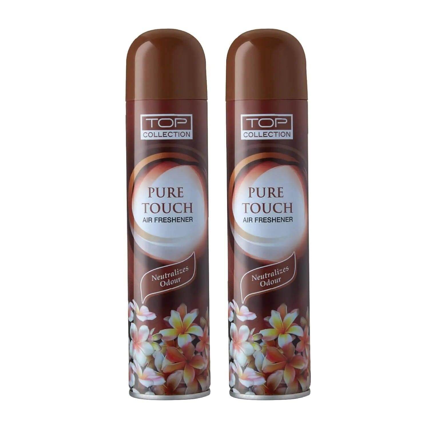 Top Collection Air Freshener - Pure Sandal 300ml | Warm Woody Sandalwood Fragrance | Odour Neutralizer & Instant Freshness | Long-Lasting Room Freshener for Home & Office | Made in U.A.E