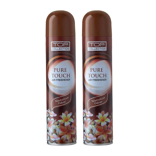 Top Collection Air Freshener - Pure Sandal 300ml | Warm Woody Sandalwood Fragrance | Odour Neutralizer & Instant Freshness | Long-Lasting Room Freshener for Home & Office | Made in U.A.E