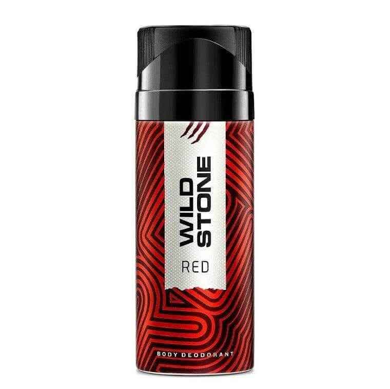 wild stone red men's deodorant - 150ml, long lasting protection