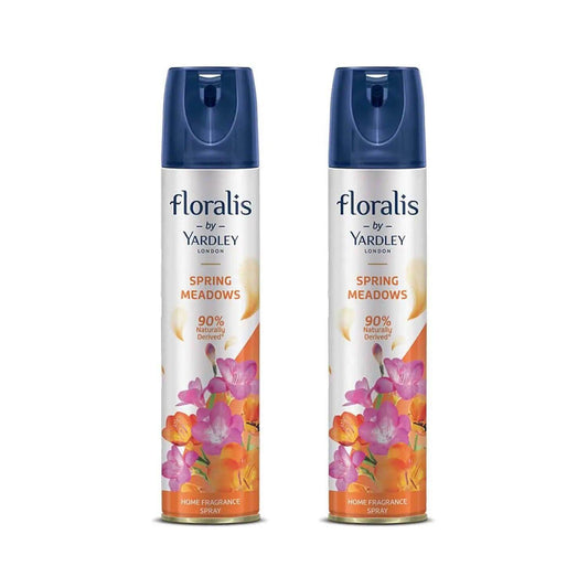 Yardley London Floralis Air Freshener Spray | Scottish Mist | Long-Lasting Floral Fragrance for Home & Office | 90% Naturally Derived Home Fragrance Spray, 210ml (Pack of 1)