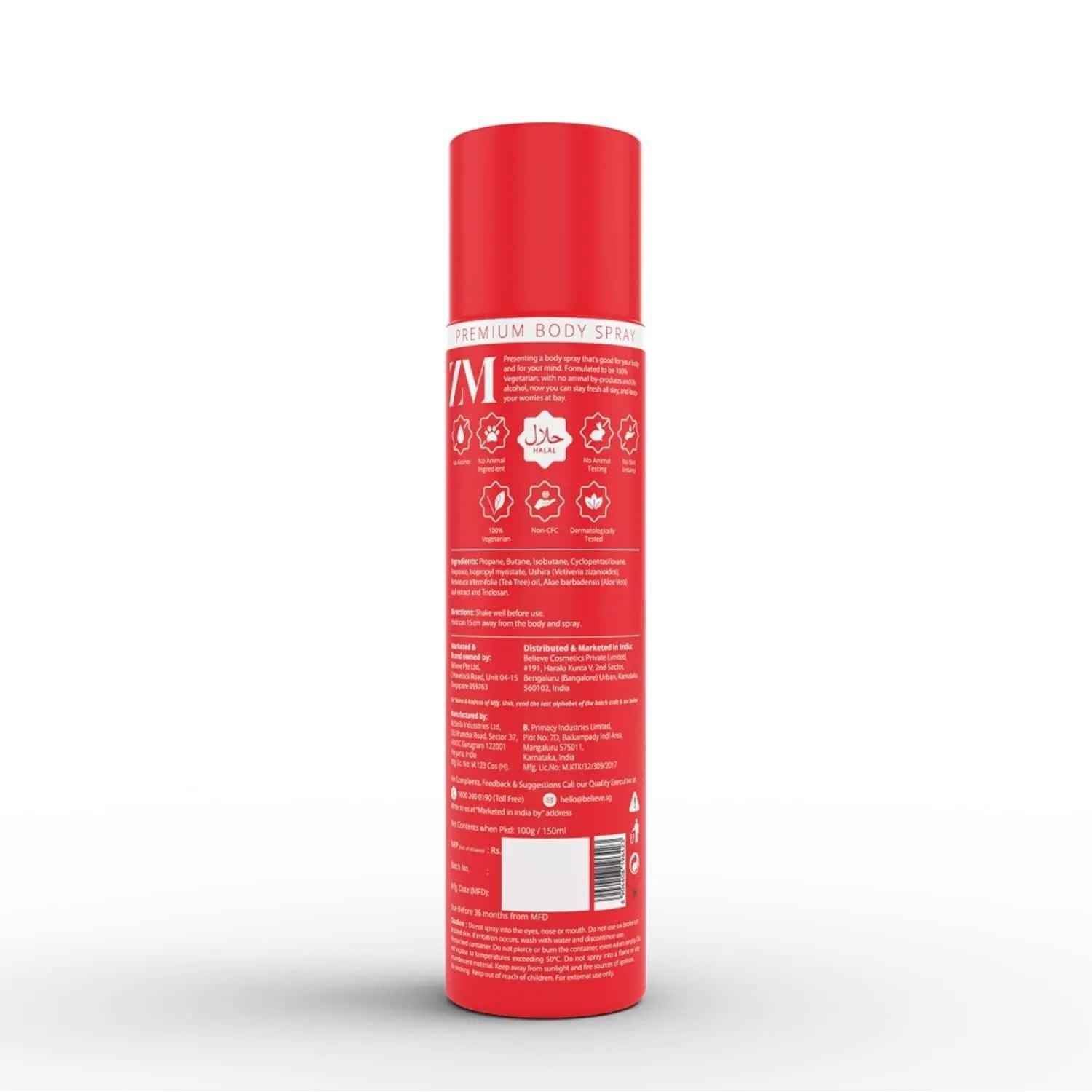 ZM Zayn & Myza Bravo Deo for Men - Long Lasting Freshness 150ml | ZM Zayn Deo